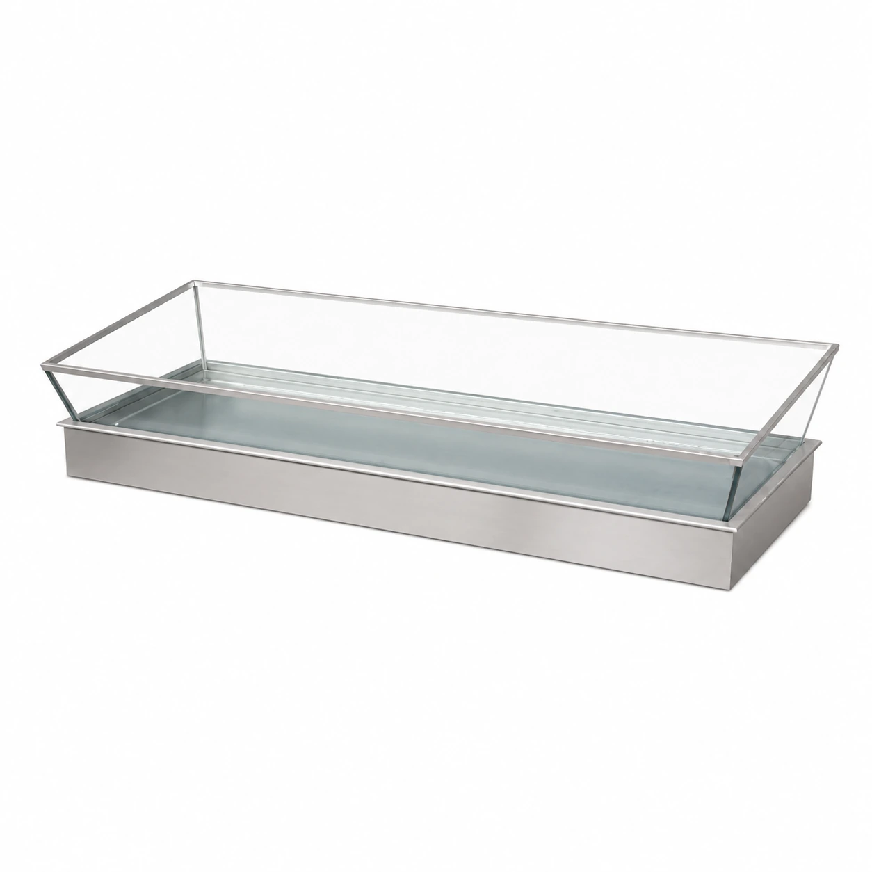 BP-1040 stainless steel seafood ice display case