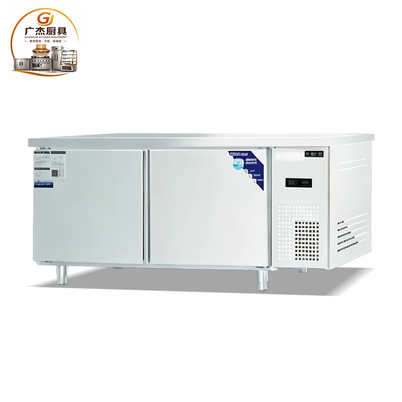 Alternative size configuration of commercial stainless-steel worktop freezer