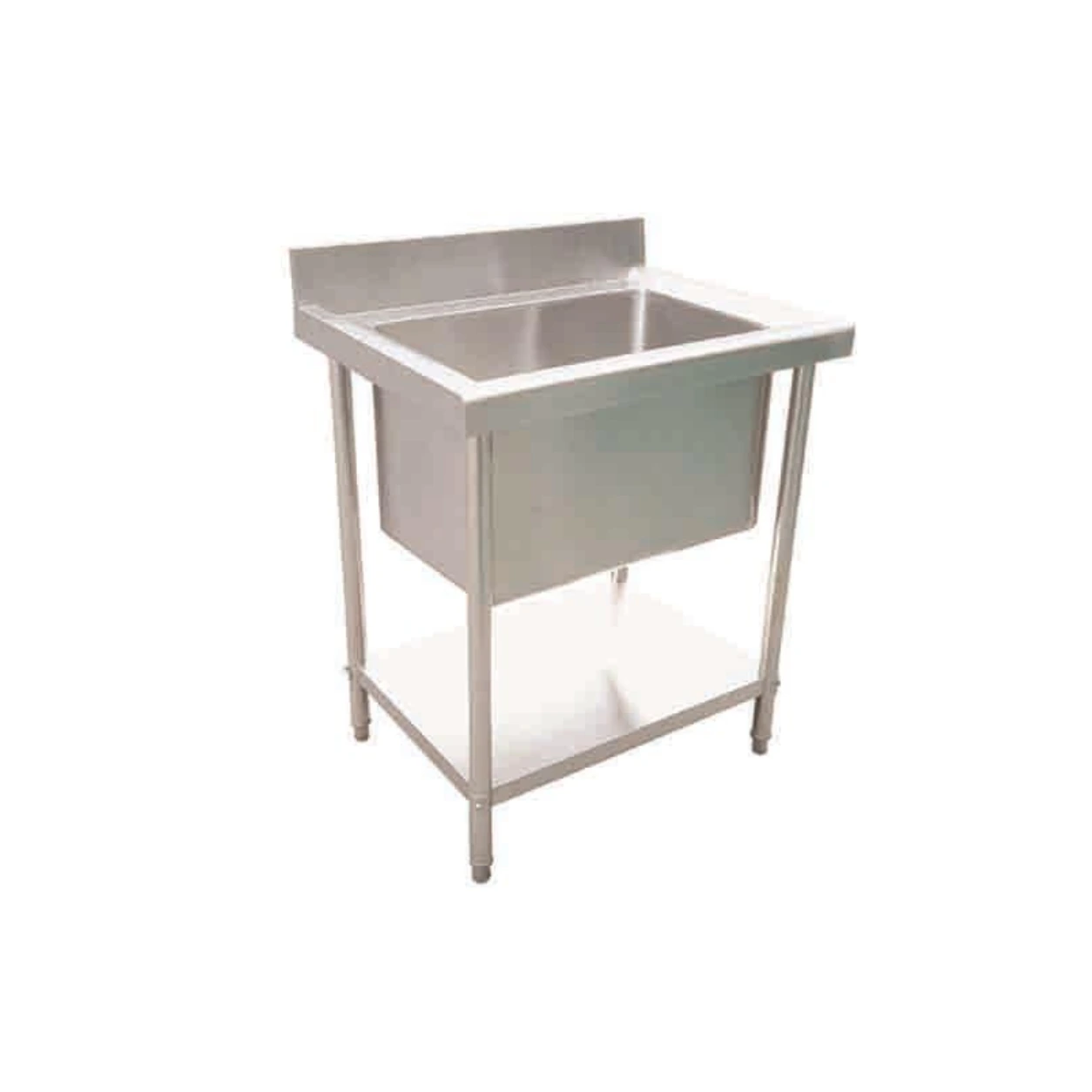Stainless steel commercial sink gallery view
