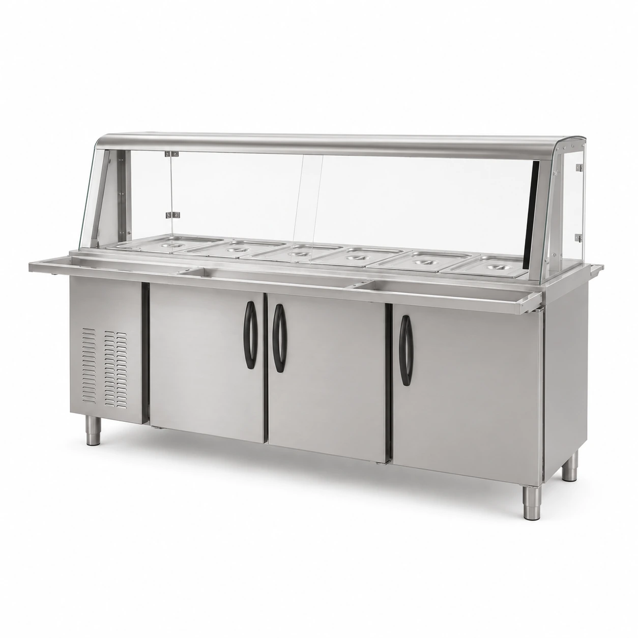 Bain marie counter configuration view