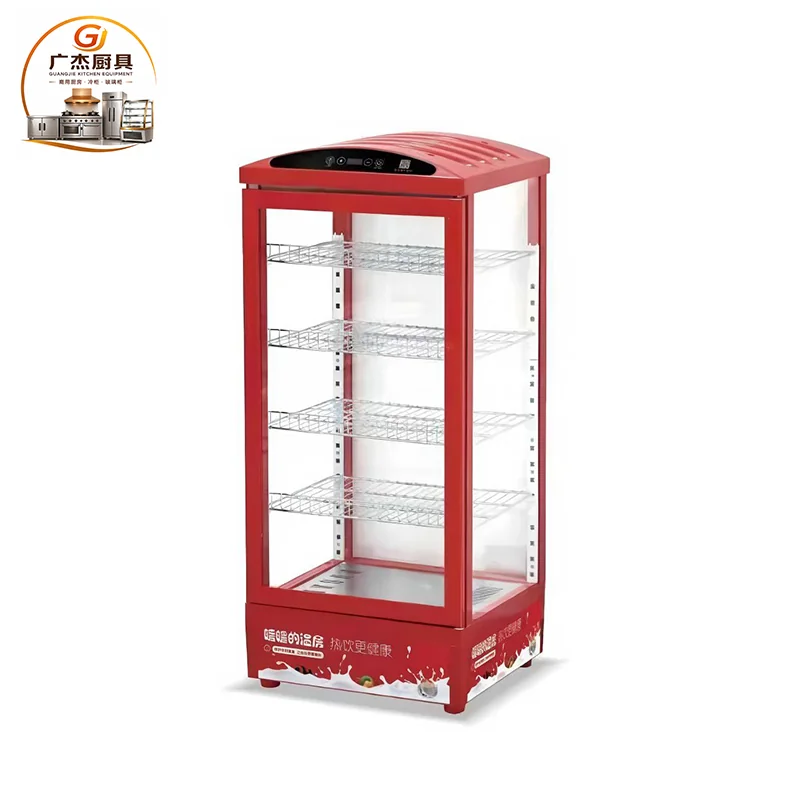 Commercial countertop food warming display cabinet