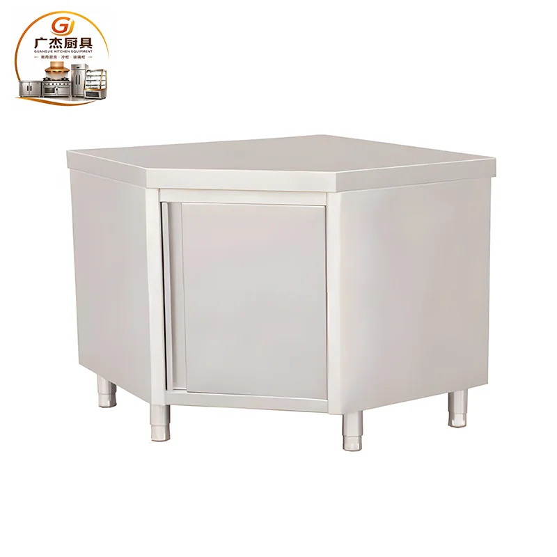 Commercial Stainless Steel Corner Cabinet