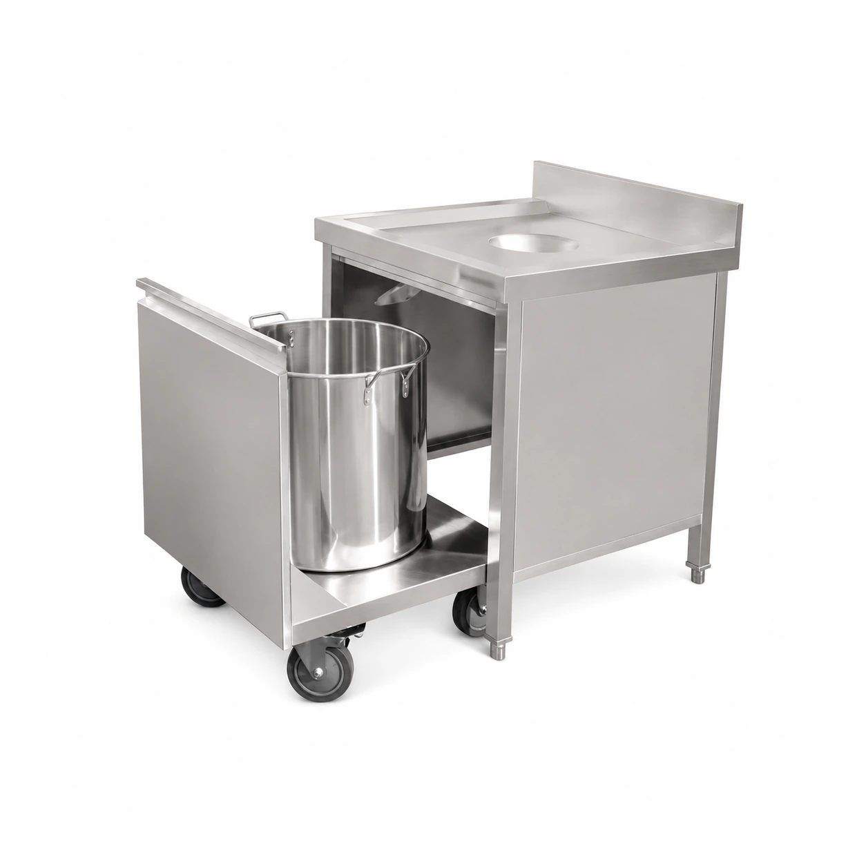 CSG-7070 waste collection cabinet with trolley