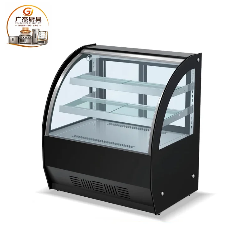 Desktop refrigerated cake display cabinet