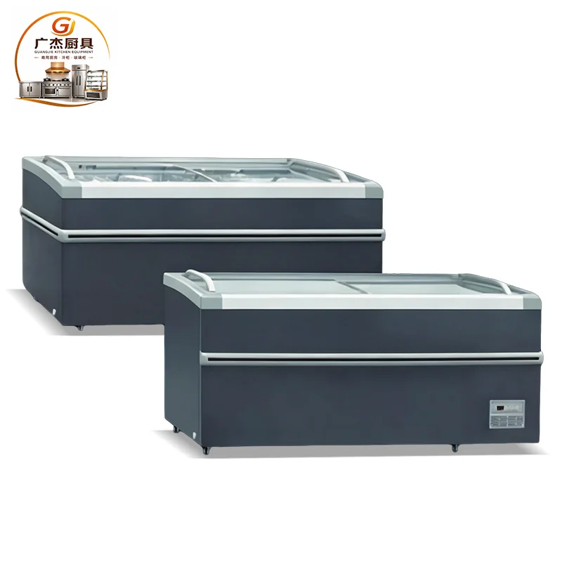 Type 600 combined island freezer product view